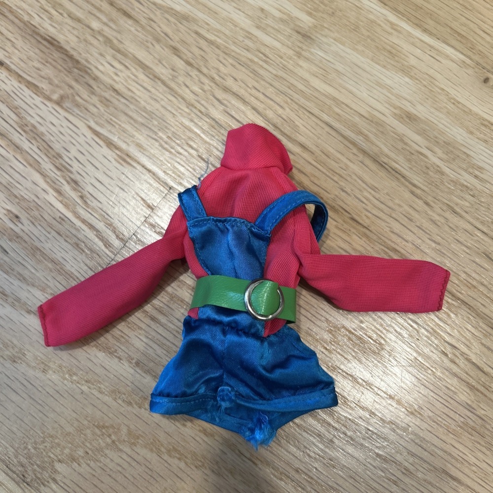 Vintage Barbie Busy Talking 1195 1972 outfit Jumper With Belt